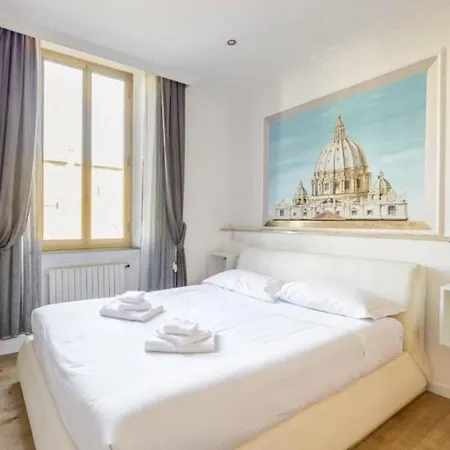 With Direct View Of St Peter's Basilica Rzym